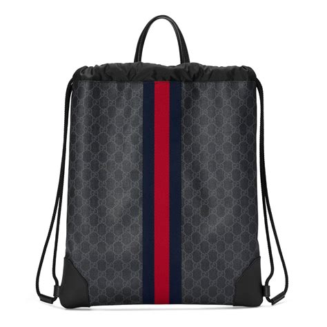 drawstring backpack bag gucci|gucci clearance backpacks.